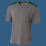 Men's Tourney Heather Color Block T-Shirt