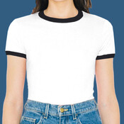 Ladies' Poly-Cotton Ringer T-Shirt