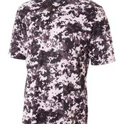 Youth Camo 2-Button Henley Shirt