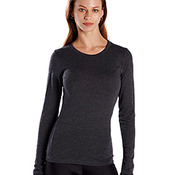 Ladies' 4.3 oz. Long-Sleeve Crewneck