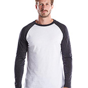 Men's 4.3 oz. Long-Sleeve Baseball Raglan