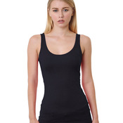 Junior's 4.2 oz., Fine Jersey Tank Top